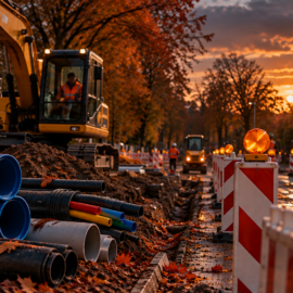 Am 9. November beginnt der zweite Bauabschnitt